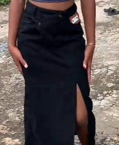Jean skirt