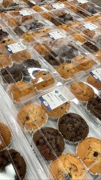 Muffins gourmands assortis