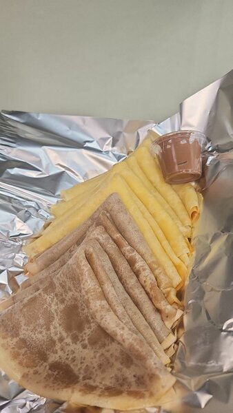 Crêpes au chocolat