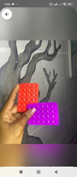 Ventouse silicone téléphone