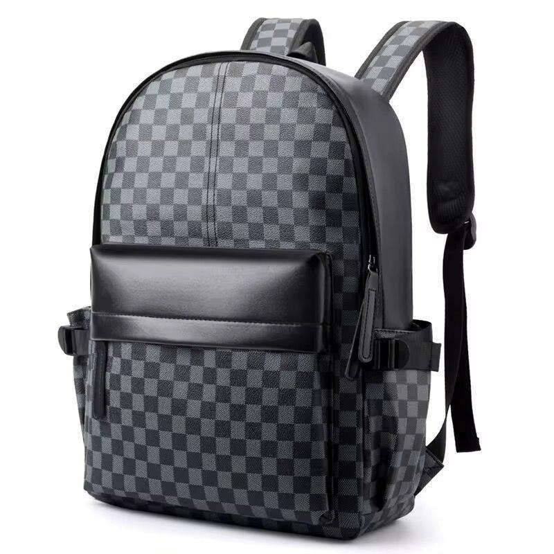 Sac à dos chic à carreaux