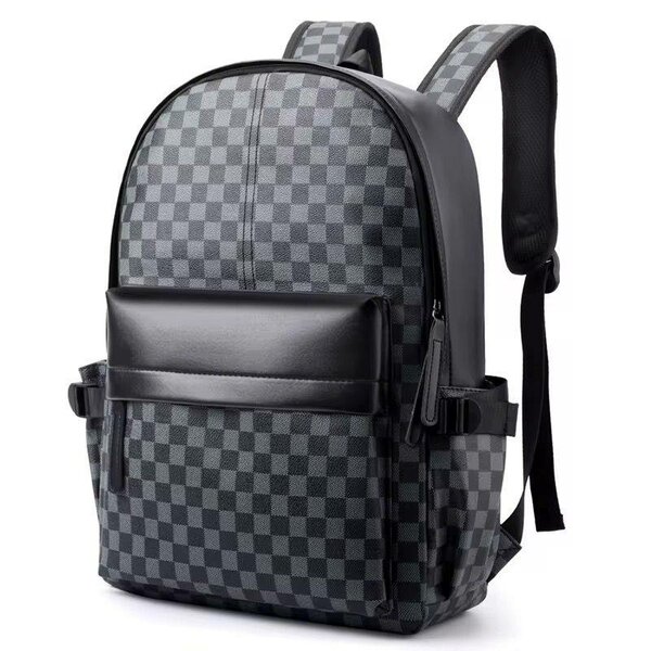 Sac à dos chic à carreaux