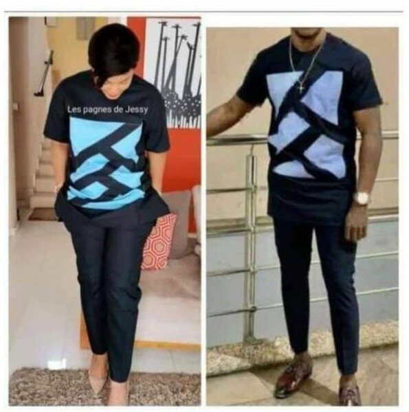 T-shirt à motifs unisex