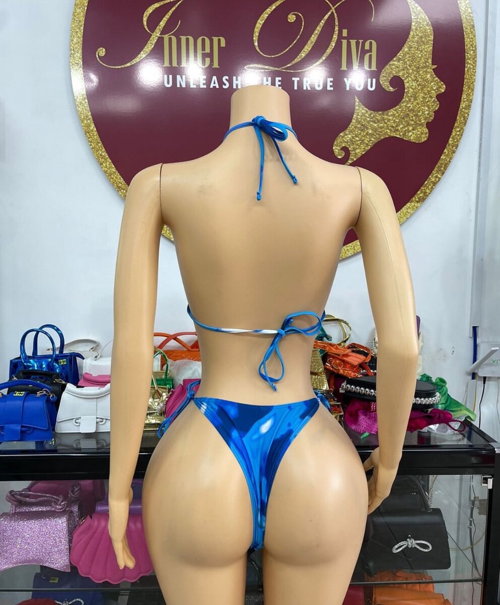 Blue swimming suit