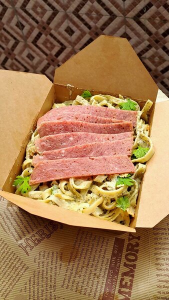 Tagliatelles (Xl) Full-jambon