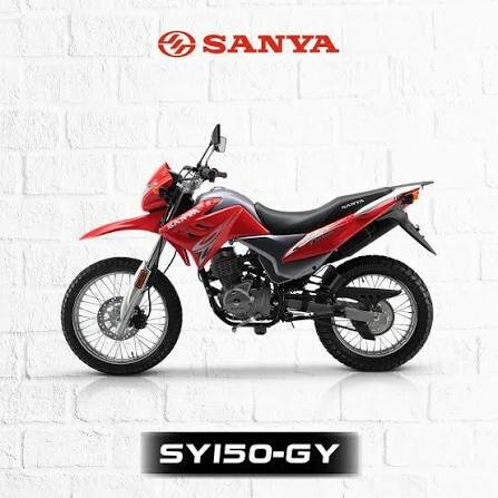 Moto Sanya SY150-GY Rouge
