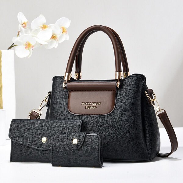 Ensemble Sac à Main 3 Pièces Élégant