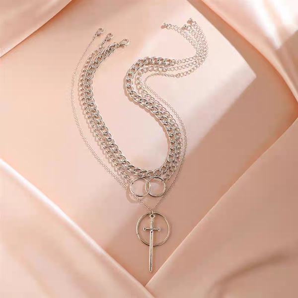 3in1 Silver Necklaces