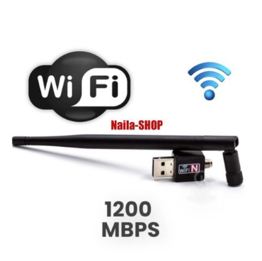 Wireless Clé WiFi USB 2.0 802.IIN Vitesse 1200 Mbps