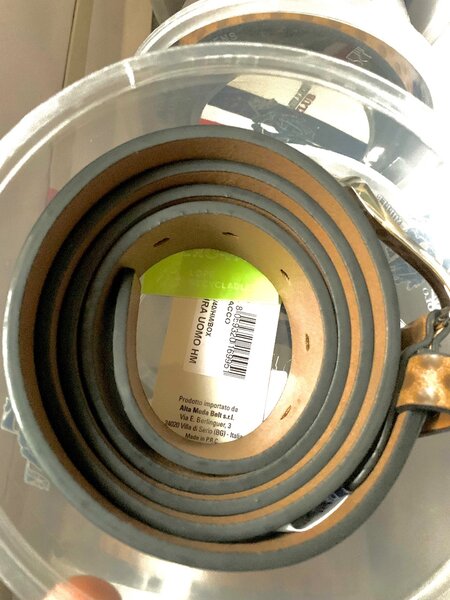Ceinture en cuir Harvey Miller