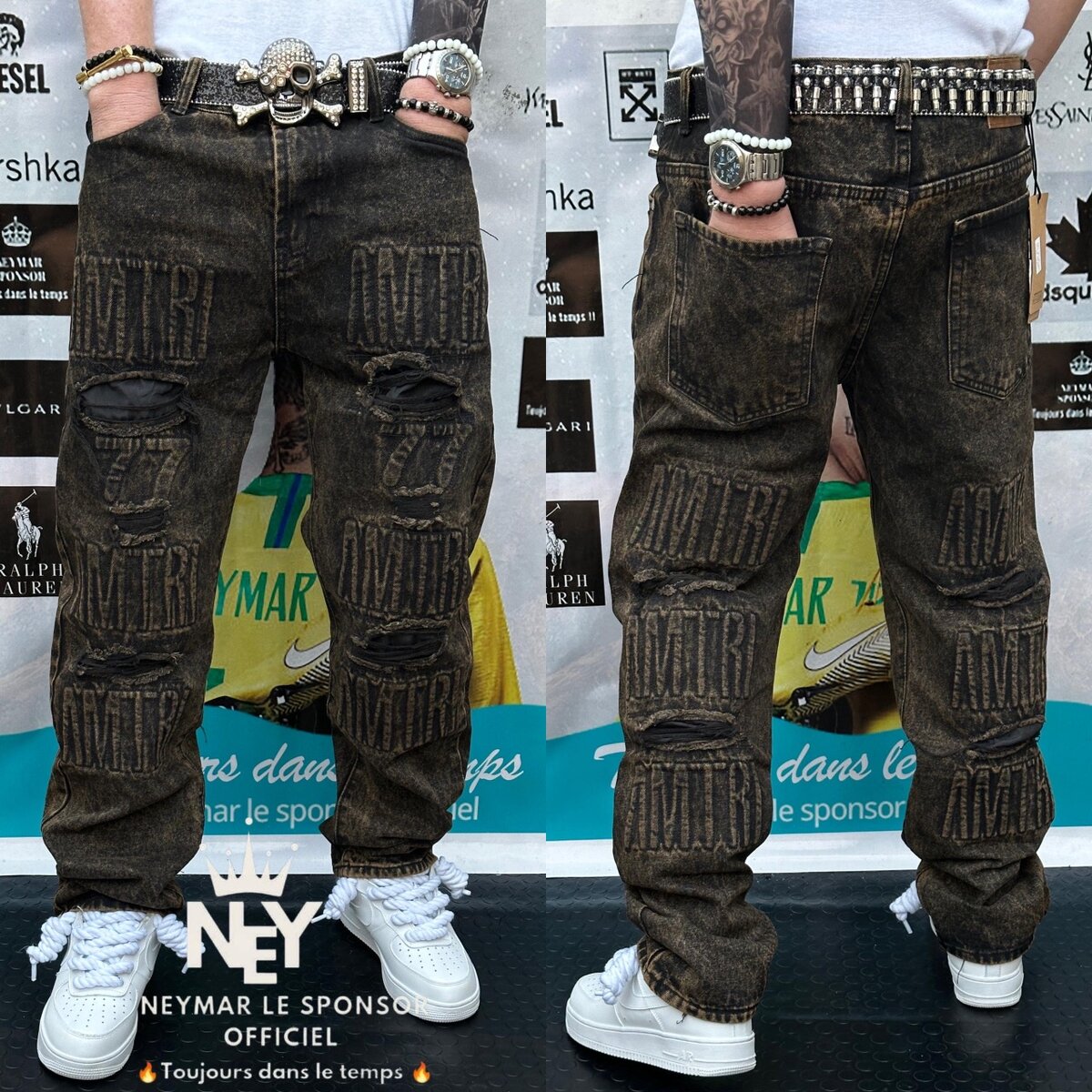 Jeans gros bas
