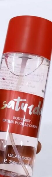 Perfumed body mist