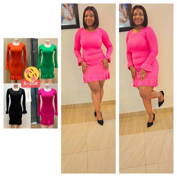 Woolen dress