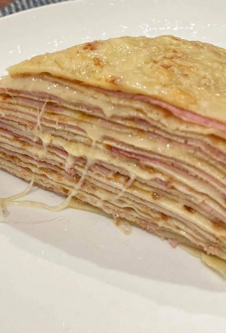 Crêpes savoureuses variées