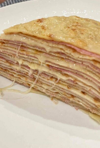 Crêpes savoureuses variées