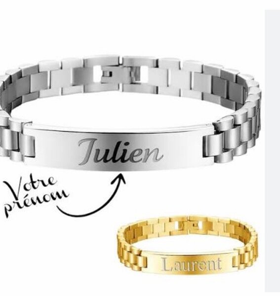 Bracelet Personnalisé Gravé av