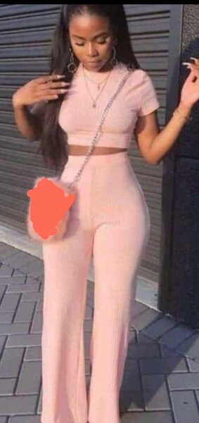 Ensemble rose deux pièces chic