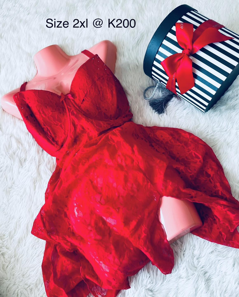 Lingerie rouge