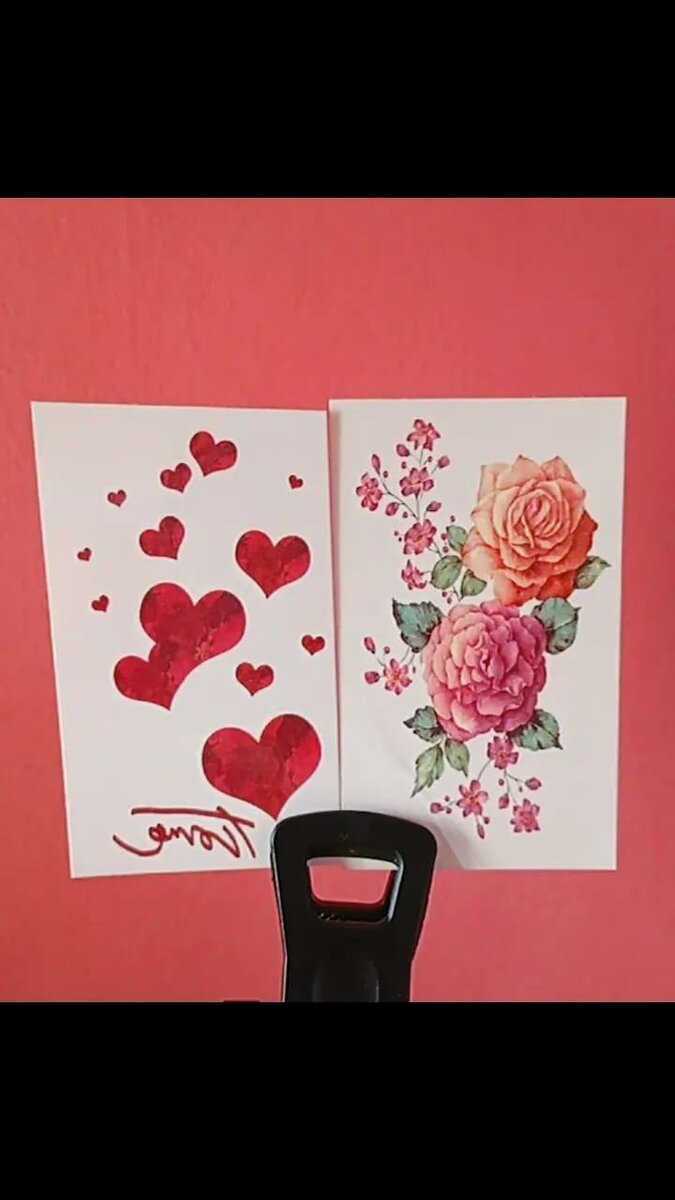 Cartes de Vœux Romantiques