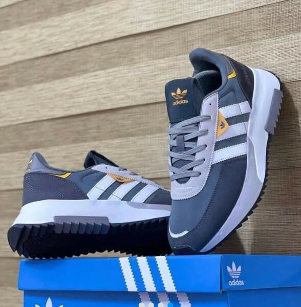 Chaussures Retro Gris Homme