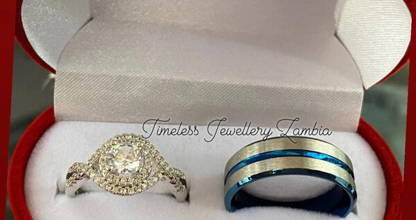 Silver plated ring
