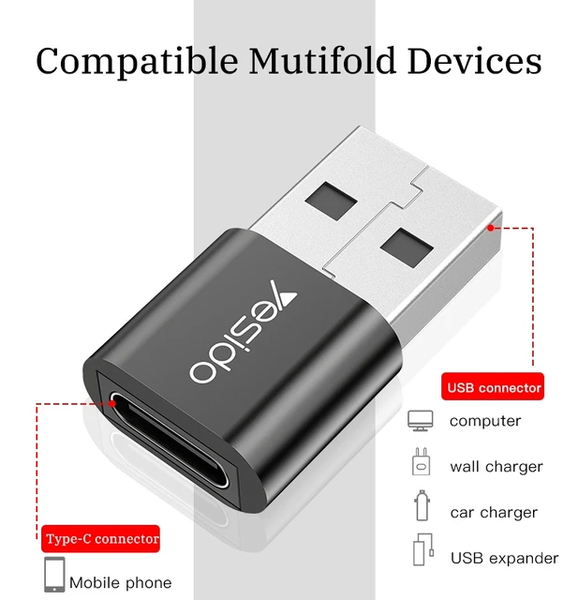 Adaptateur type C vers USB