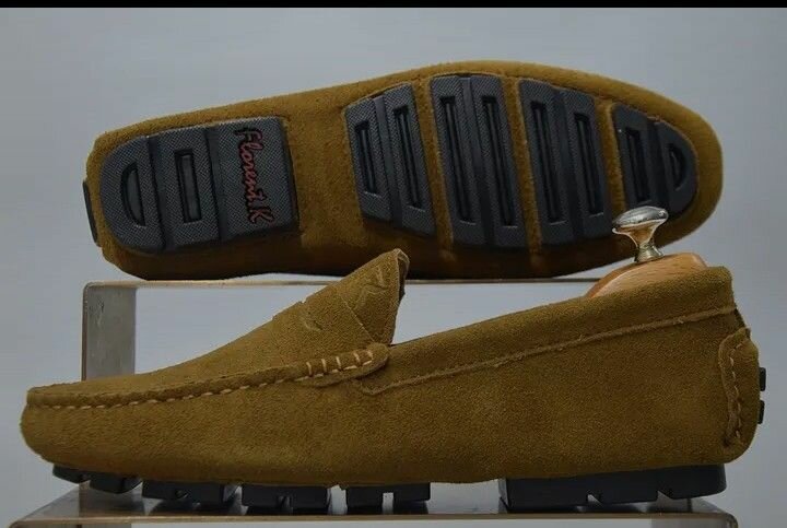 Mocassins en daim élégants