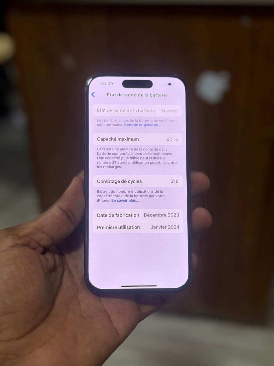 IPHONE 15 PRO 128GO