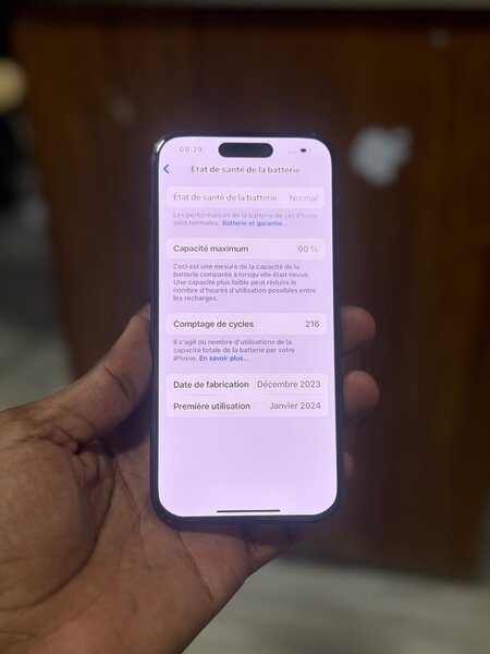 IPHONE 15 PRO 128GO