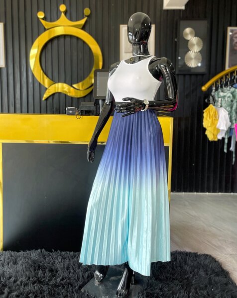 PLATED SKIRT