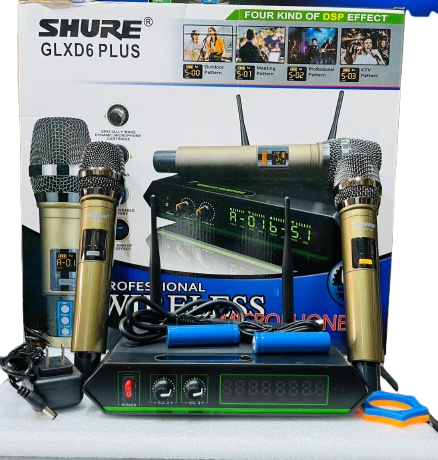 Microphone sans fil Shure GLXD6 Plus