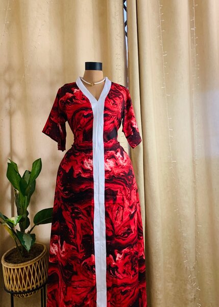 Long bubu dress
