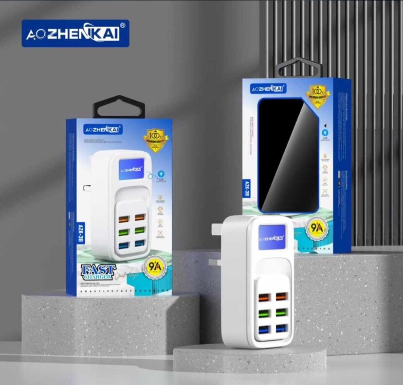 Six USB charger