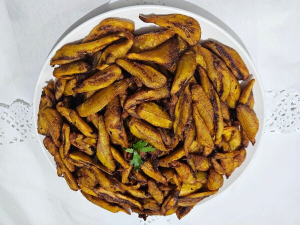 Délicieux frites de plantain
