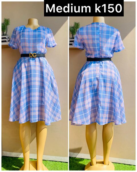 blue dress DG