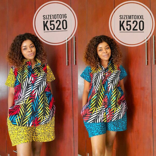 2 piece Chitenge