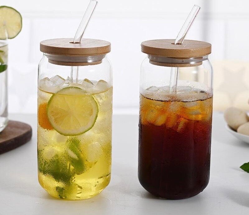 Glass jar