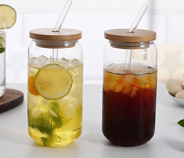 Glass jar