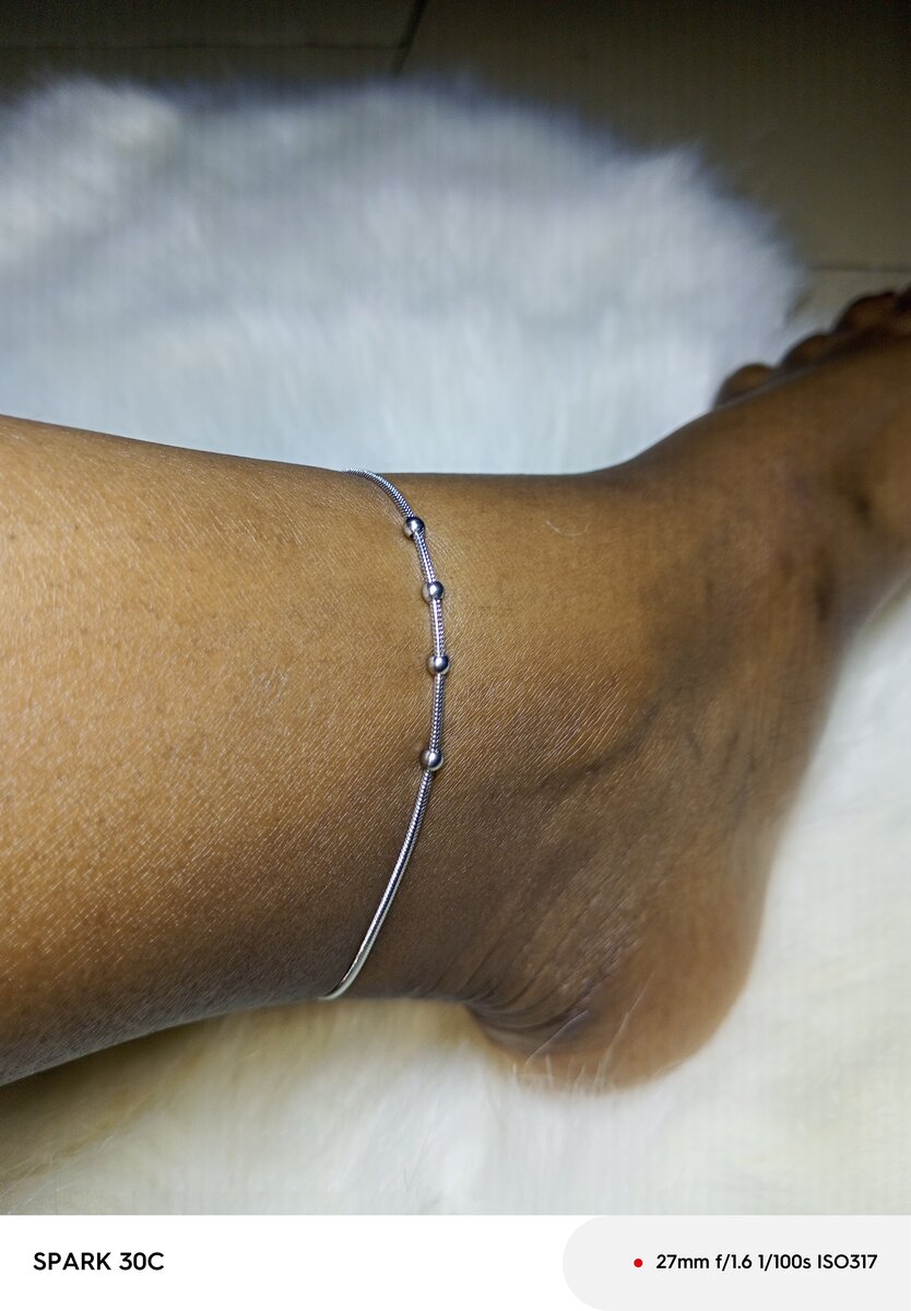 Bracelet de cheville élégant