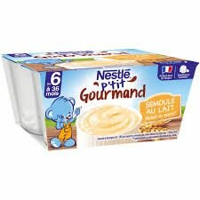 Nestlé semoule au lait