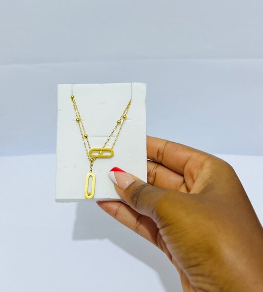 Gold necklace