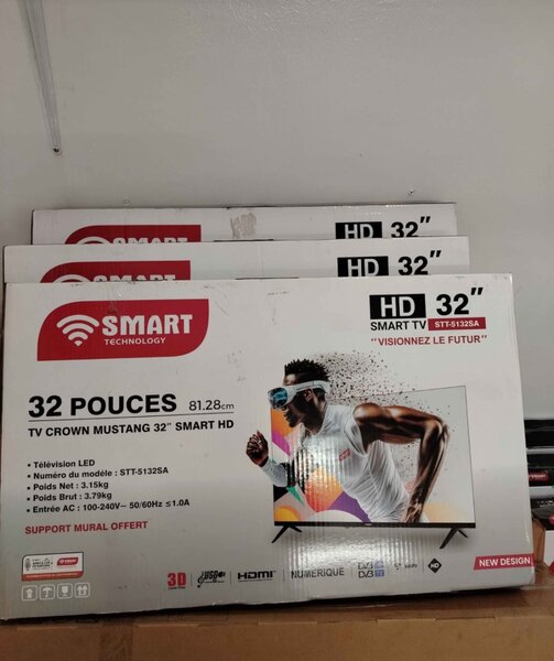 Télévision LED 32'' HD Smart