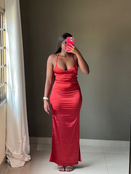Long Silk dress
