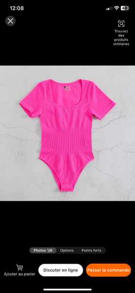 Body moulant femme
