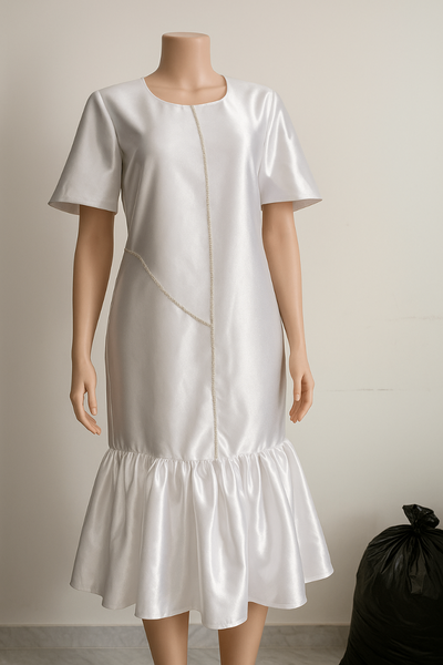 Robe en satin élégante