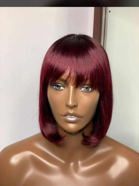 Bone straight bob