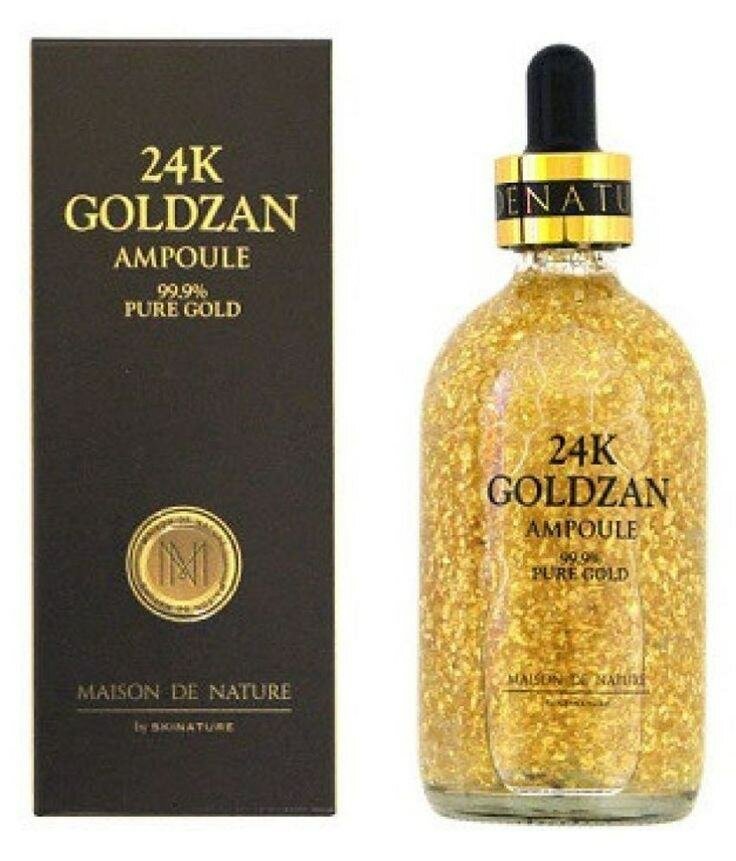 Ampoule 24K Goldzan 99,9% Pur