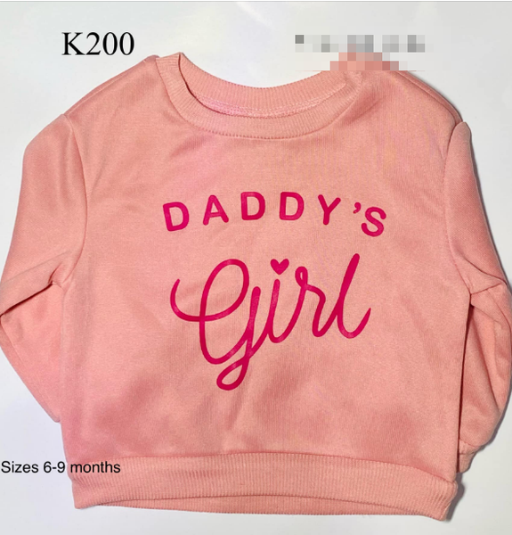 pink sweatshirt