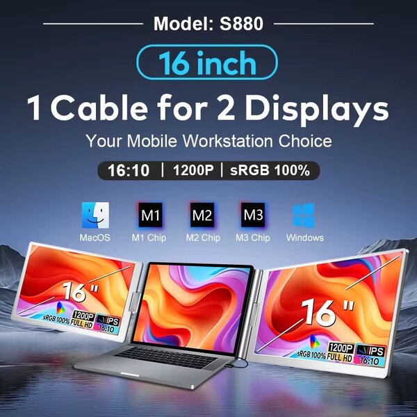 Moniteur Ordinateur Portable - S880