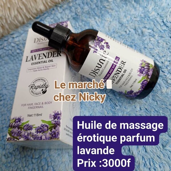 Huile de massage erotique